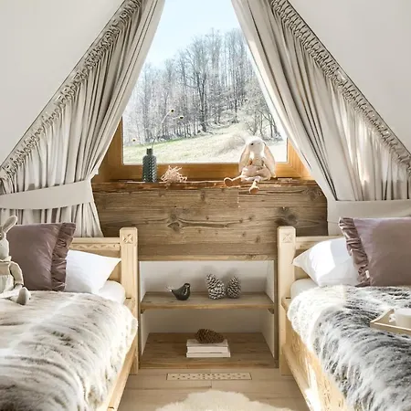 Chalet Na Skraju Lasu Z Balia, Jacuzzi *