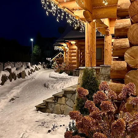 Na Skraju Lasu Z Jacuzzi, Balią Ogrodową Domek alpejski